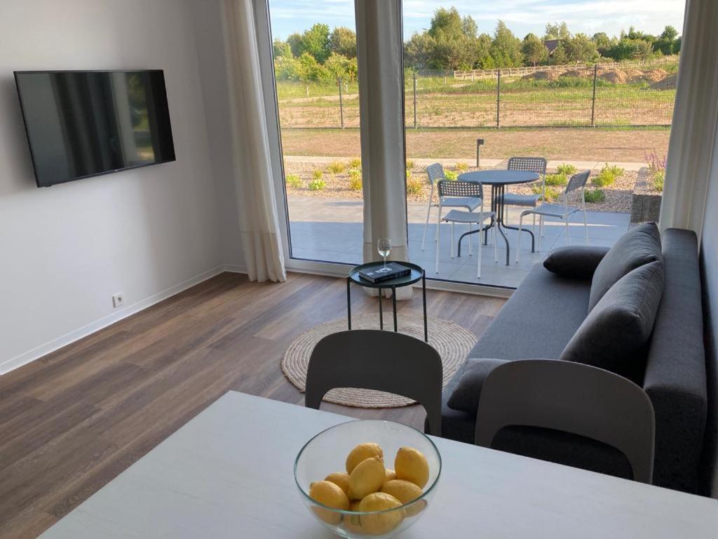 Dwa Morza Domki Caloroczne Z Ogrodem Puck Buitenkant foto